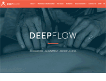 Tablet Screenshot of deepflow.ca